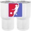 20 oz. Tall Stainless Steel Vacuum Insulated Tumbler White Thumbnail