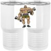 20 oz. Tall Stainless Steel Vacuum Insulated Tumbler White Thumbnail