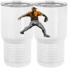 20 oz. Tall Stainless Steel Vacuum Insulated Tumbler White Thumbnail