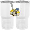 20 oz. Tall Stainless Steel Vacuum Insulated Tumbler White Thumbnail