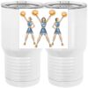 20 oz. Tall Stainless Steel Vacuum Insulated Tumbler White Thumbnail