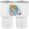 20 oz. Tall Stainless Steel Vacuum Insulated Tumbler White Thumbnail