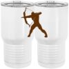 20 oz. Tall Stainless Steel Vacuum Insulated Tumbler White Thumbnail