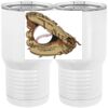 20 oz. Tall Stainless Steel Vacuum Insulated Tumbler White Thumbnail