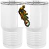 20 oz. Tall Stainless Steel Vacuum Insulated Tumbler White Thumbnail