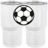 20 oz. Tall Stainless Steel Vacuum Insulated Tumbler White Thumbnail