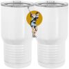 20 oz. Tall Stainless Steel Vacuum Insulated Tumbler White Thumbnail