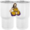 20 oz. Tall Stainless Steel Vacuum Insulated Tumbler White Thumbnail
