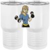 20 oz. Tall Stainless Steel Vacuum Insulated Tumbler White Thumbnail