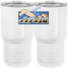 20 oz. Tall Stainless Steel Vacuum Insulated Tumbler White Thumbnail
