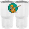 20 oz. Tall Stainless Steel Vacuum Insulated Tumbler White Thumbnail