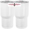 20 oz. Tall Stainless Steel Vacuum Insulated Tumbler White Thumbnail