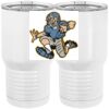 20 oz. Tall Stainless Steel Vacuum Insulated Tumbler White Thumbnail