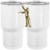20 oz. Tall Stainless Steel Vacuum Insulated Tumbler White Thumbnail