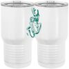 20 oz. Tall Stainless Steel Vacuum Insulated Tumbler White Thumbnail