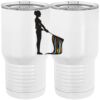 20 oz. Tall Stainless Steel Vacuum Insulated Tumbler White Thumbnail
