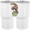 20 oz. Tall Stainless Steel Vacuum Insulated Tumbler White Thumbnail