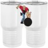 20 oz. Tall Stainless Steel Vacuum Insulated Tumbler White Thumbnail