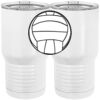 20 oz. Tall Stainless Steel Vacuum Insulated Tumbler White Thumbnail