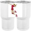 20 oz. Tall Stainless Steel Vacuum Insulated Tumbler White Thumbnail