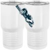 20 oz. Tall Stainless Steel Vacuum Insulated Tumbler White Thumbnail
