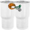 20 oz. Tall Stainless Steel Vacuum Insulated Tumbler White Thumbnail