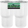 20 oz. Tall Stainless Steel Vacuum Insulated Tumbler White Thumbnail
