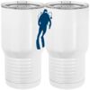 20 oz. Tall Stainless Steel Vacuum Insulated Tumbler White Thumbnail