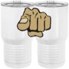 20 oz. Tall Stainless Steel Vacuum Insulated Tumbler White Thumbnail