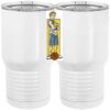 20 oz. Tall Stainless Steel Vacuum Insulated Tumbler White Thumbnail