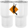 20 oz. Tall Stainless Steel Vacuum Insulated Tumbler White Thumbnail