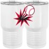 20 oz. Tall Stainless Steel Vacuum Insulated Tumbler White Thumbnail