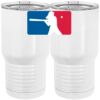 20 oz. Tall Stainless Steel Vacuum Insulated Tumbler White Thumbnail