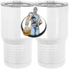 20 oz. Tall Stainless Steel Vacuum Insulated Tumbler White Thumbnail