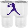 20 oz. Tall Stainless Steel Vacuum Insulated Tumbler White Thumbnail