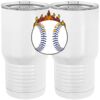 20 oz. Tall Stainless Steel Vacuum Insulated Tumbler White Thumbnail