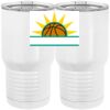 20 oz. Tall Stainless Steel Vacuum Insulated Tumbler White Thumbnail