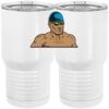 20 oz. Tall Stainless Steel Vacuum Insulated Tumbler White Thumbnail