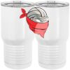 20 oz. Tall Stainless Steel Vacuum Insulated Tumbler White Thumbnail