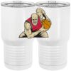 20 oz. Tall Stainless Steel Vacuum Insulated Tumbler White Thumbnail
