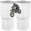 20 oz. Tall Stainless Steel Vacuum Insulated Tumbler White Thumbnail
