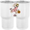 20 oz. Tall Stainless Steel Vacuum Insulated Tumbler White Thumbnail