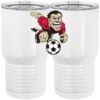20 oz. Tall Stainless Steel Vacuum Insulated Tumbler White Thumbnail