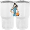 20 oz. Tall Stainless Steel Vacuum Insulated Tumbler White Thumbnail