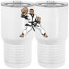 20 oz. Tall Stainless Steel Vacuum Insulated Tumbler White Thumbnail