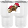 20 oz. Tall Stainless Steel Vacuum Insulated Tumbler White Thumbnail