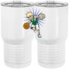 20 oz. Tall Stainless Steel Vacuum Insulated Tumbler White Thumbnail