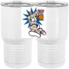 20 oz. Tall Stainless Steel Vacuum Insulated Tumbler White Thumbnail