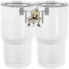 20 oz. Tall Stainless Steel Vacuum Insulated Tumbler White Thumbnail