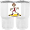 20 oz. Tall Stainless Steel Vacuum Insulated Tumbler White Thumbnail